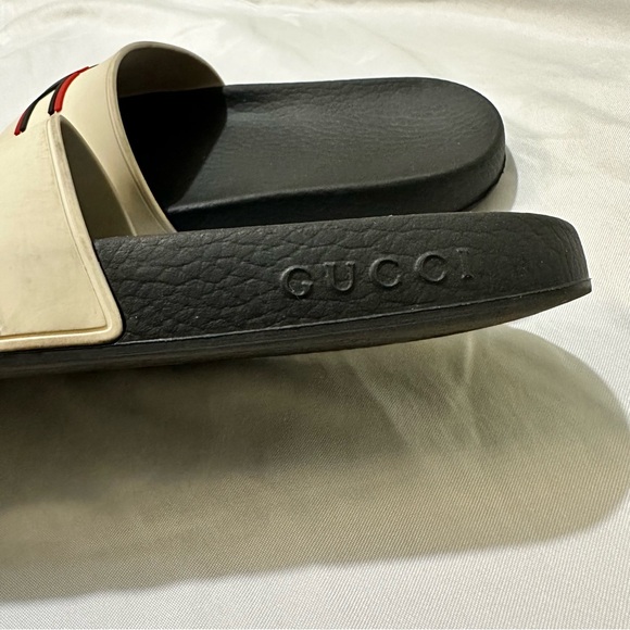 Gucci Women Sandals Slides style 524984 Size 37 - Picture 4 of 11